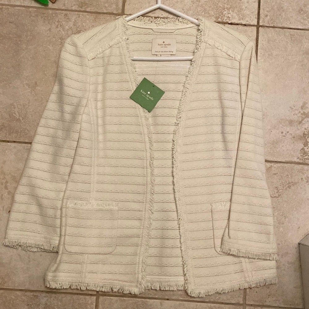 Kate spade tweed blazer